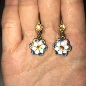 Michal Negrin Flower Earrings
